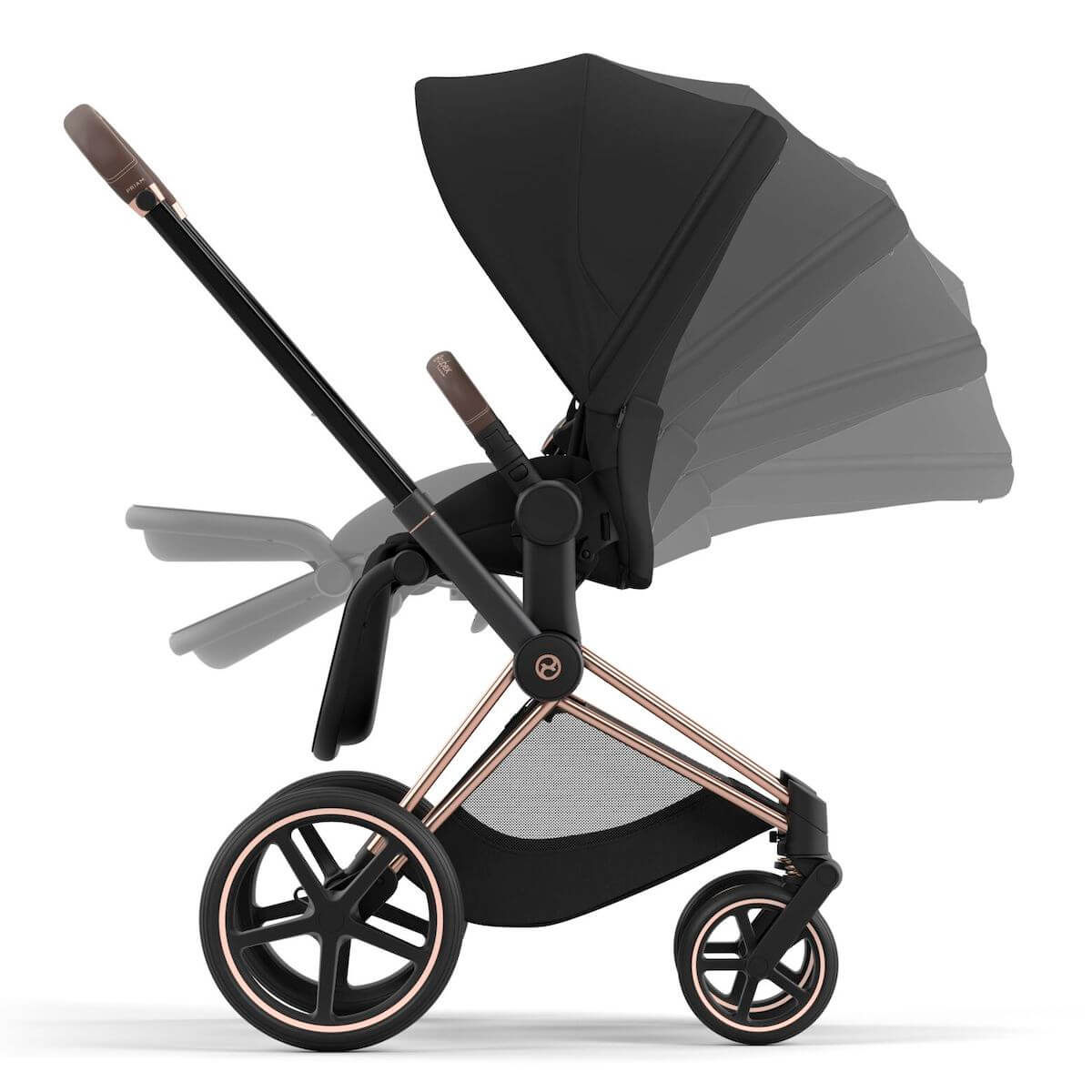 Asiento-pack silla PRIAM Cybex sepia black