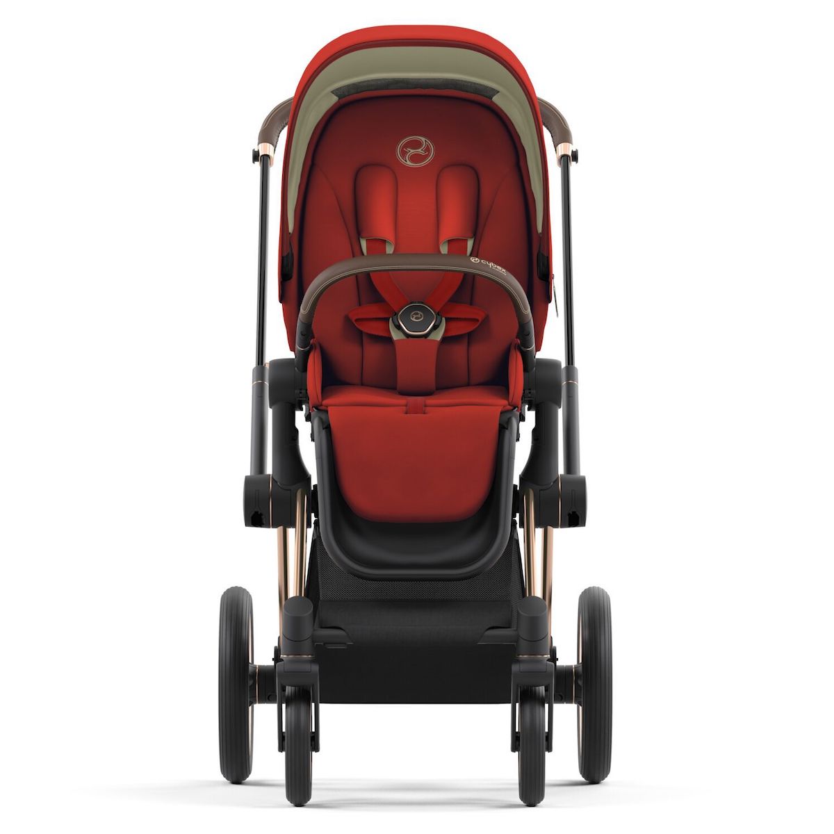 Asiento-pack silla PRIAM Nueva Generación Cybex Autumn gold-burnt red
