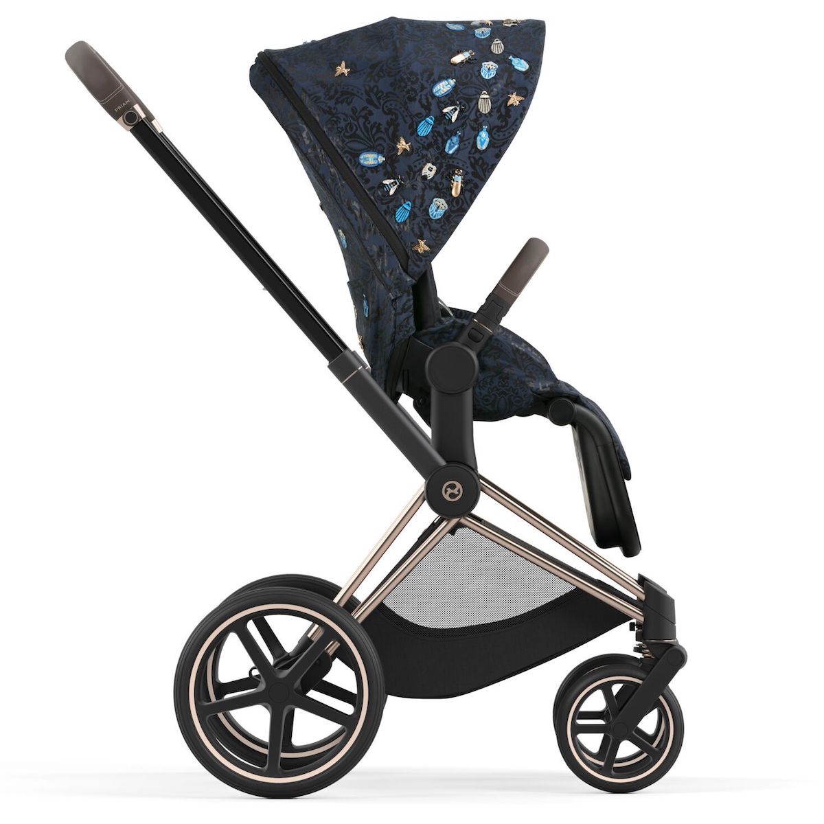 Asiento-pack silla PRIAM Nueva Generación Cybex Jewels of Nature-dark blue