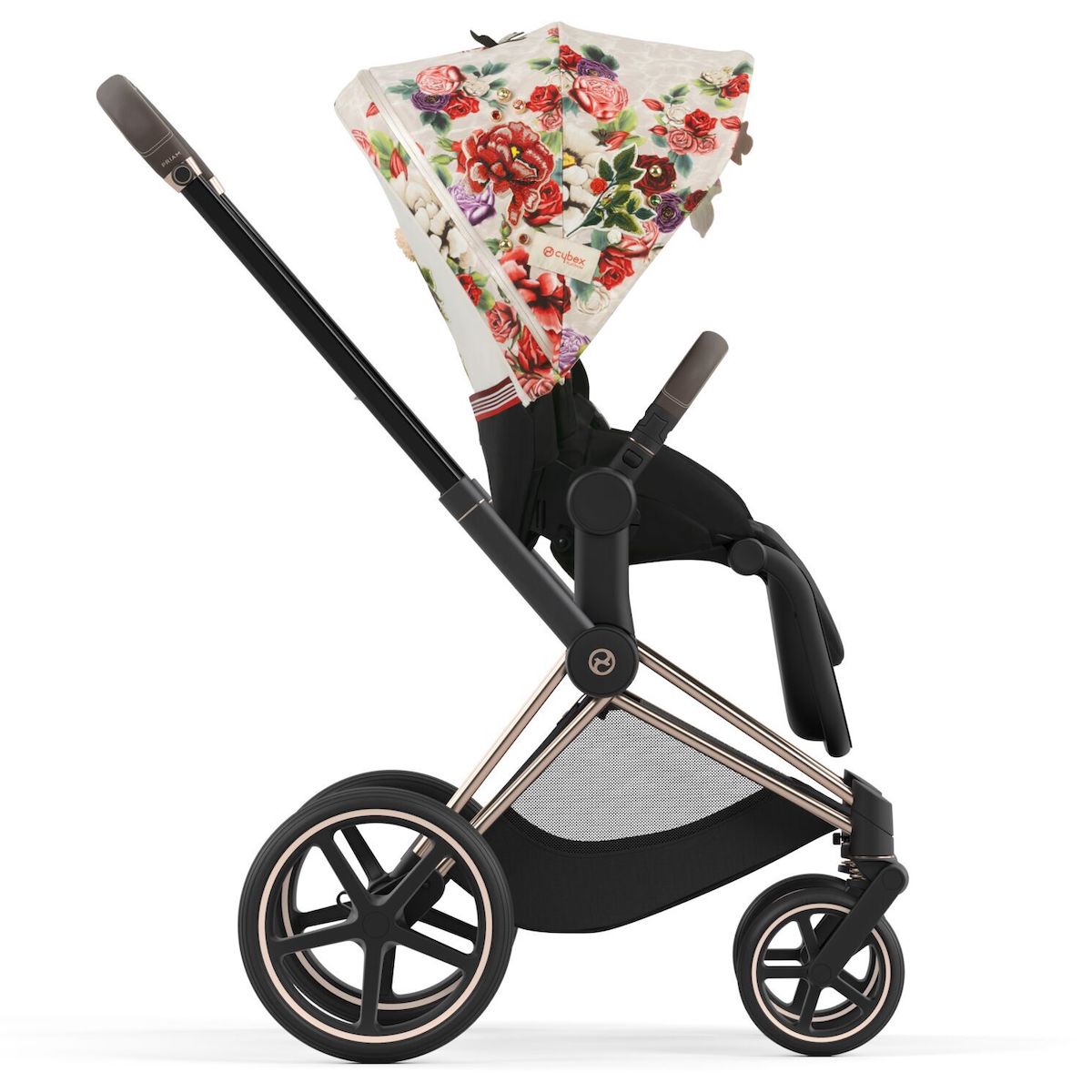 Asiento-pack silla PRIAM Nueva Generación Cybex Spring Blossom Light-beige
