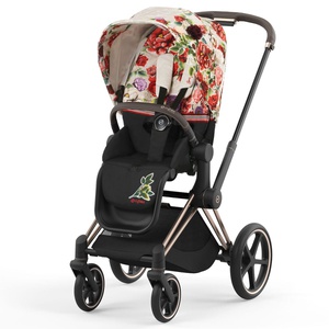Asiento-pack silla PRIAM Nueva Generación Cybex Spring Blossom Light-beige