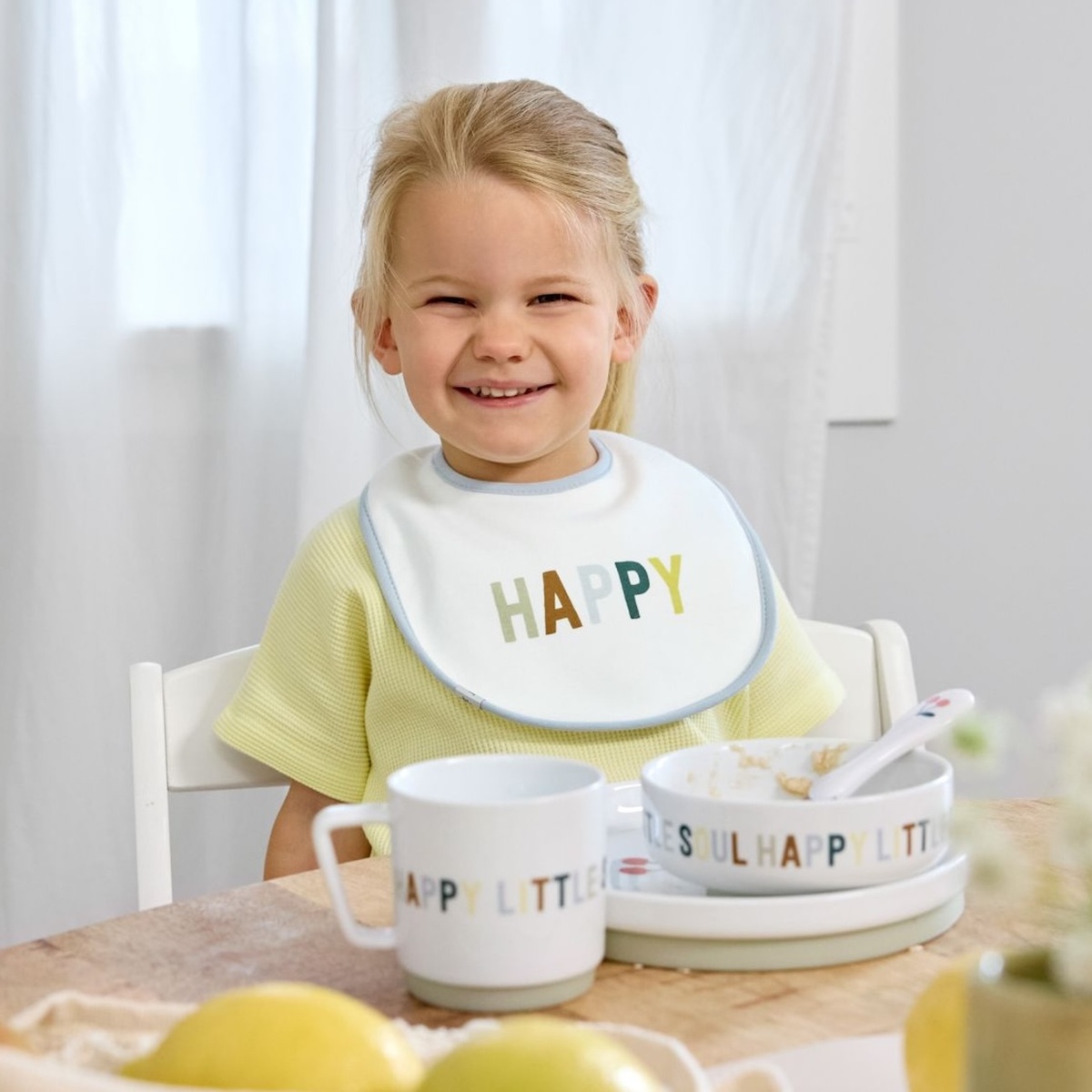 Babero 5pzas HAPPY FRUITS Laessig Lemon
