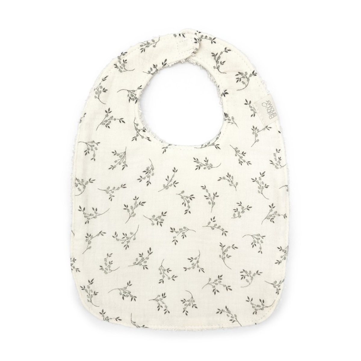 Babero BIG BROTHER Babyshower olive bloom