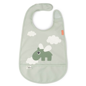 Babero HAPPY CLOUDS Done by Deer verde