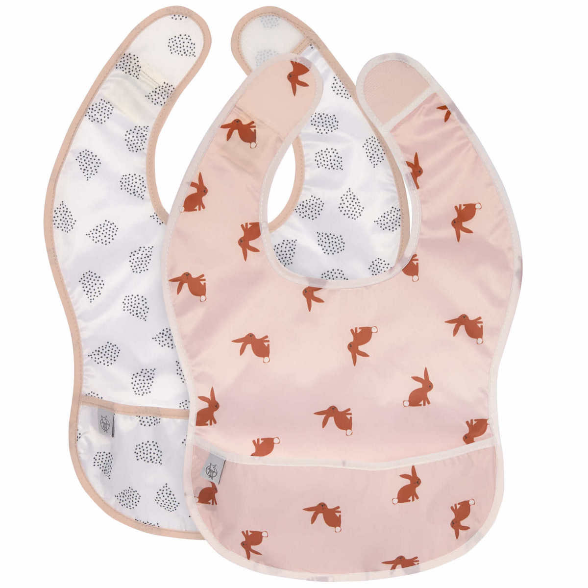 Babero ligero 2pzas LITTLE FOREST Laessig Rabbit