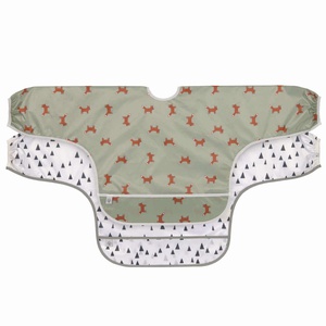 Babero manga larga 2pzas LITTLE FOREST Laessig Fox