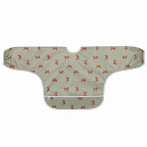 Babero manga larga 2pzas LITTLE FOREST Laessig Fox