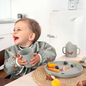 Babero manga larga 2pzas LITTLE FOREST Laessig Fox
