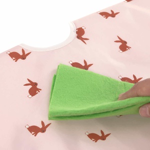 Babero manga larga 2pzas LITTLE FOREST Laessig Rabbit