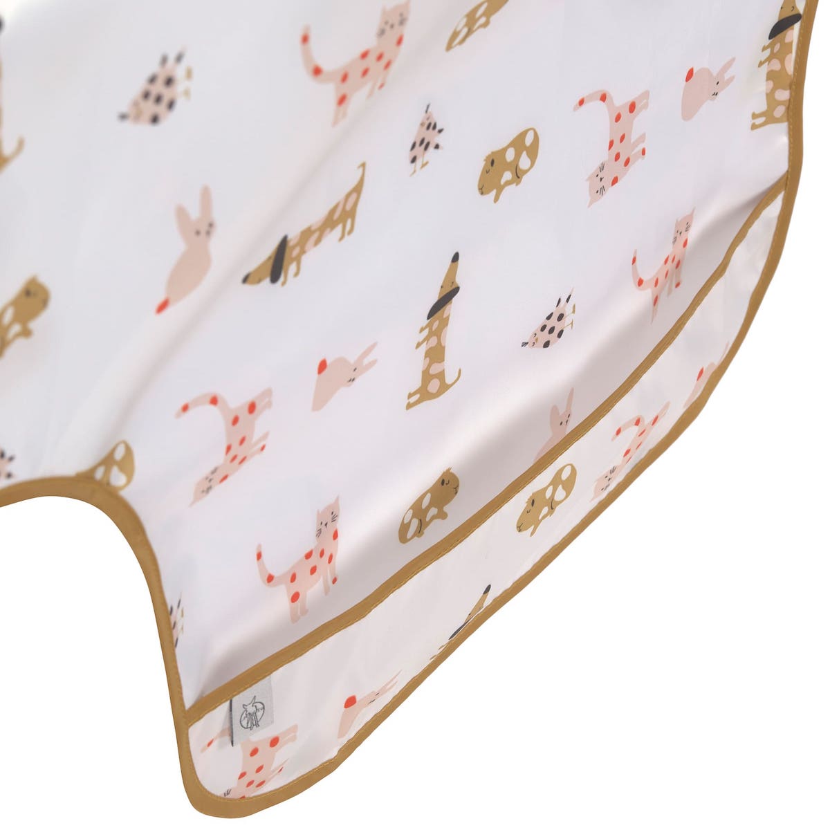 Babero manga larga 2pzas LITTLE MATEYS Laessig spicy orange