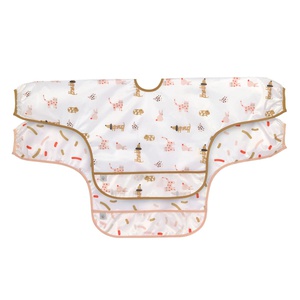 Babero manga larga 2pzas LITTLE MATEYS Laessig spicy orange