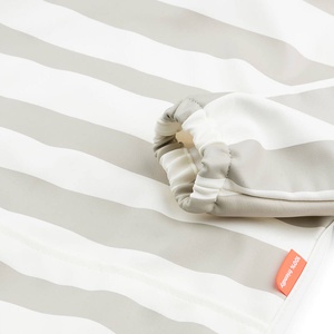 Babero manga larga-bolsillo Done by Deer stripe sand