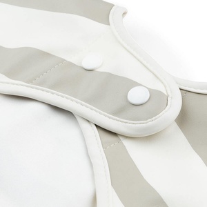 Babero manga larga-bolsillo Done by Deer stripe sand