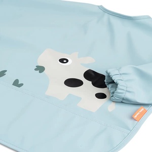 Babero manga larga-bolsillo TINY FARM Done by Deer blue