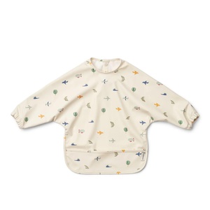 Babero manga larga MERLE Liewood Aviator ecru