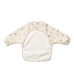 Babero manga larga MERLE Liewood Aviator ecru