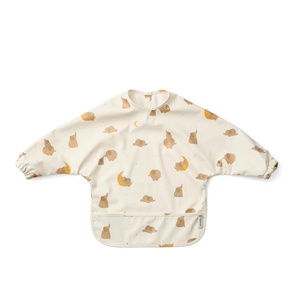 Babero manga larga MERLE Liewood Elephant creme de la creme