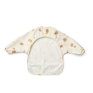 Babero manga larga MERLE Liewood Elephant creme de la creme