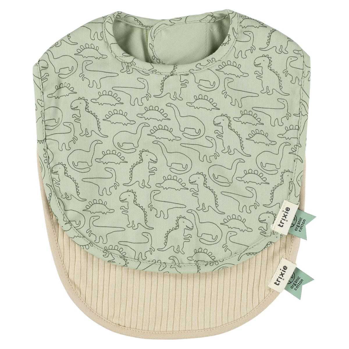 Babero small 2uds DARING DINO Trixie mix