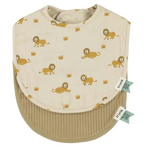 Babero small 2uds LIVELY LION Trixie mix