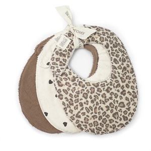 Baberos 3uds Babyshower wild print