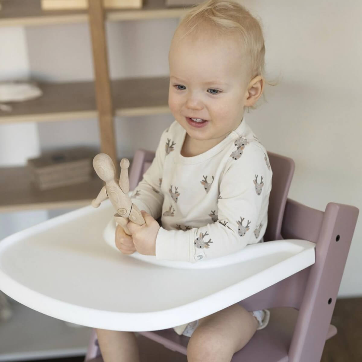Baby set trona bebé TRIPP TRAPP Stokke heather mauve