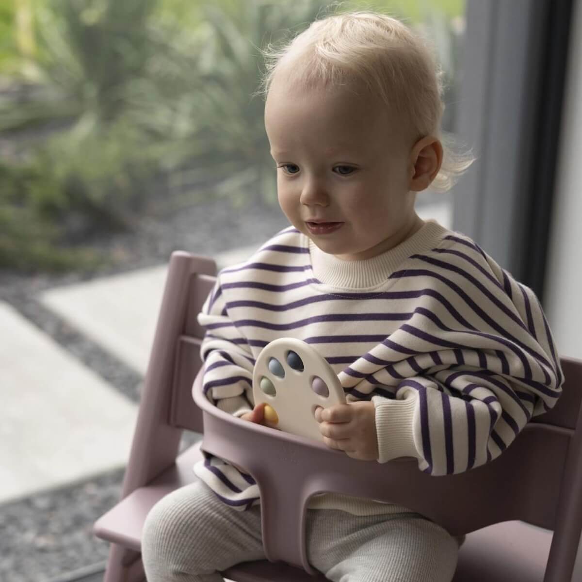 Baby set trona bebé TRIPP TRAPP Stokke heather mauve