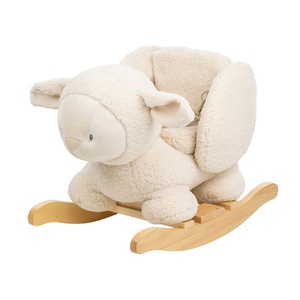 Balancín Oveja Nattou peluche crudo