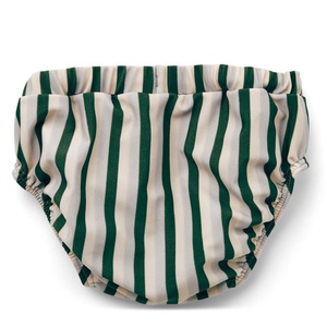Bañador-slip talla 56/62 FREJ Liewood Stripe garden green-sandy-dove blue