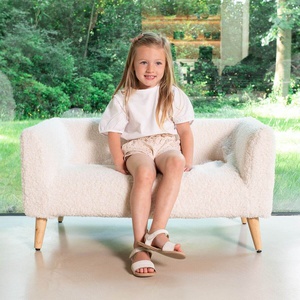 Banco Infantil Childhome Teddy crudo