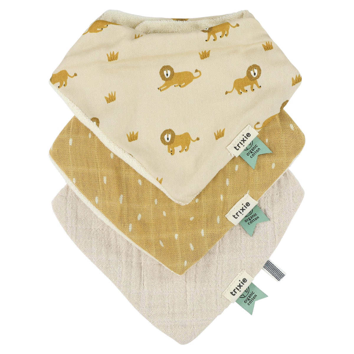Bandana 3uds LIVELY LION Trixie mix