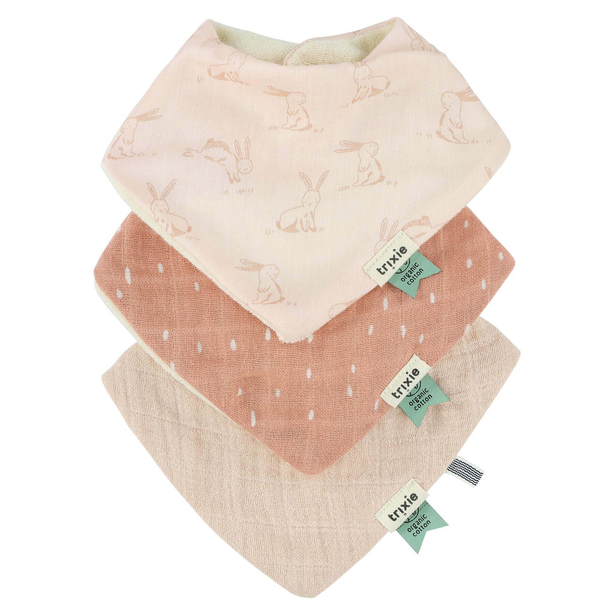 Bandana 3uds ROSY RABBIT Trixie mix
