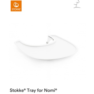 Bandeja trona NOMI Stokke blanco