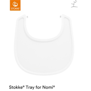 Bandeja trona NOMI Stokke blanco