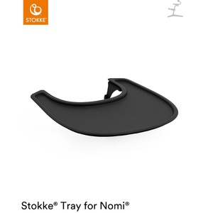 Bandeja trona NOMI Stokke negro