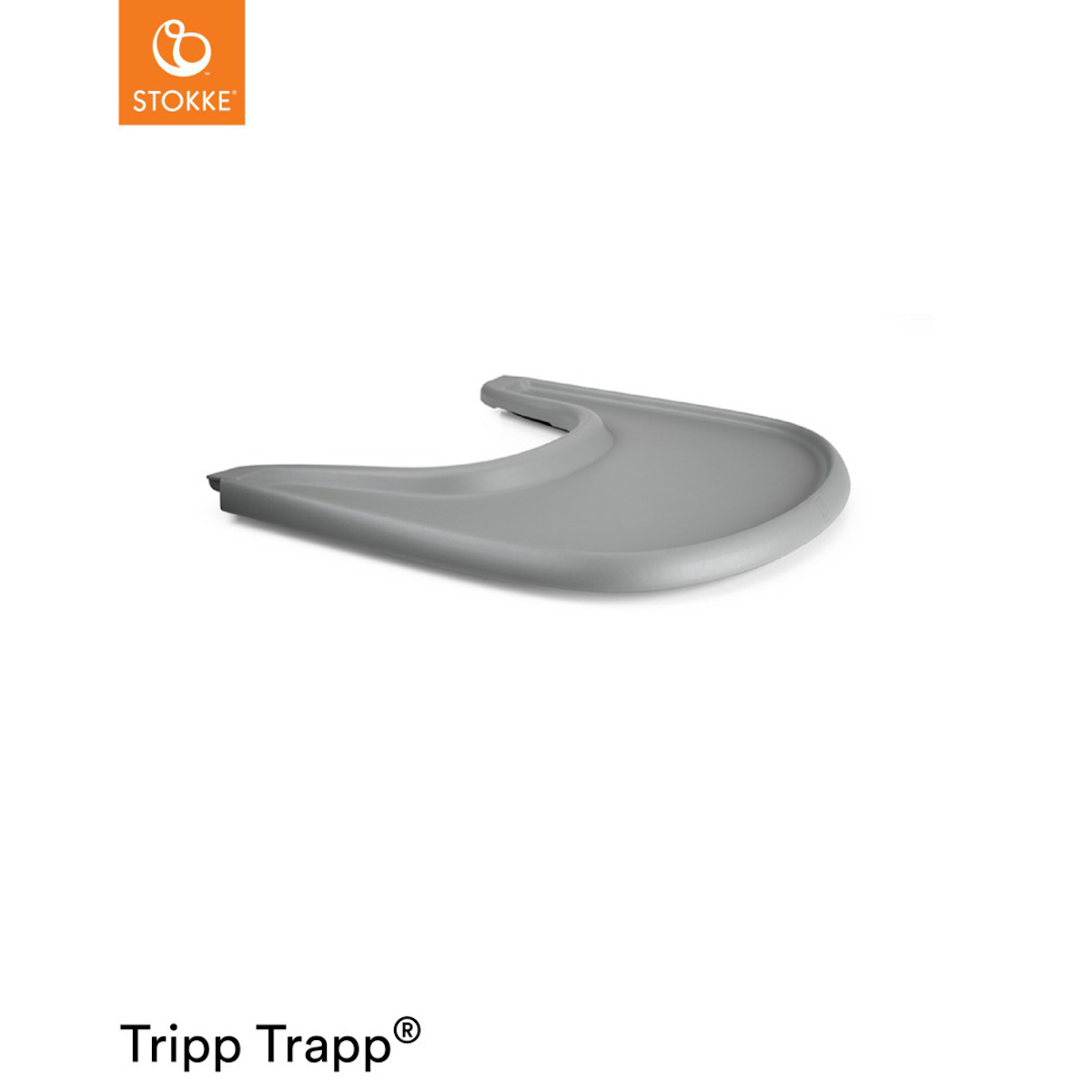 Bandeja trona TRIPP TRAPP Stokke gris tormenta