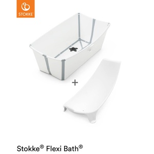 Bañera-soporte recién nacido FLEXI BATH Stokke blanco