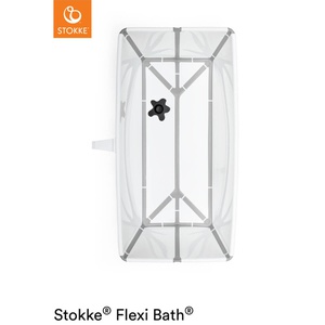 Bañera-soporte recién nacido FLEXI BATH Stokke blanco