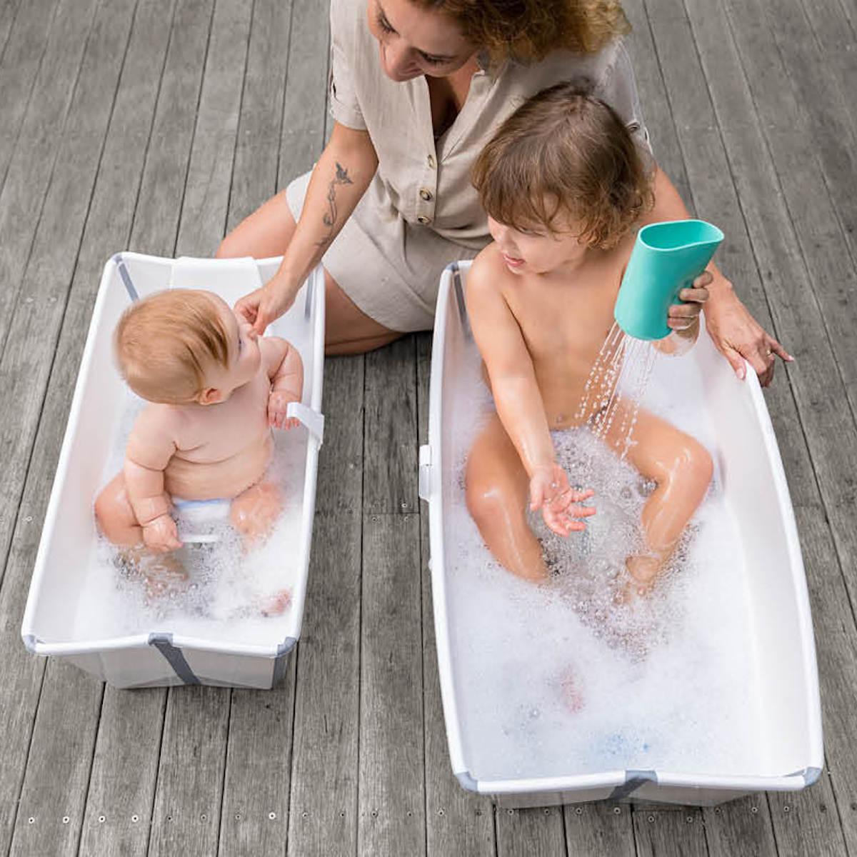 Banera Xl Flexi Bath Stokke Blanco Abitare Kids