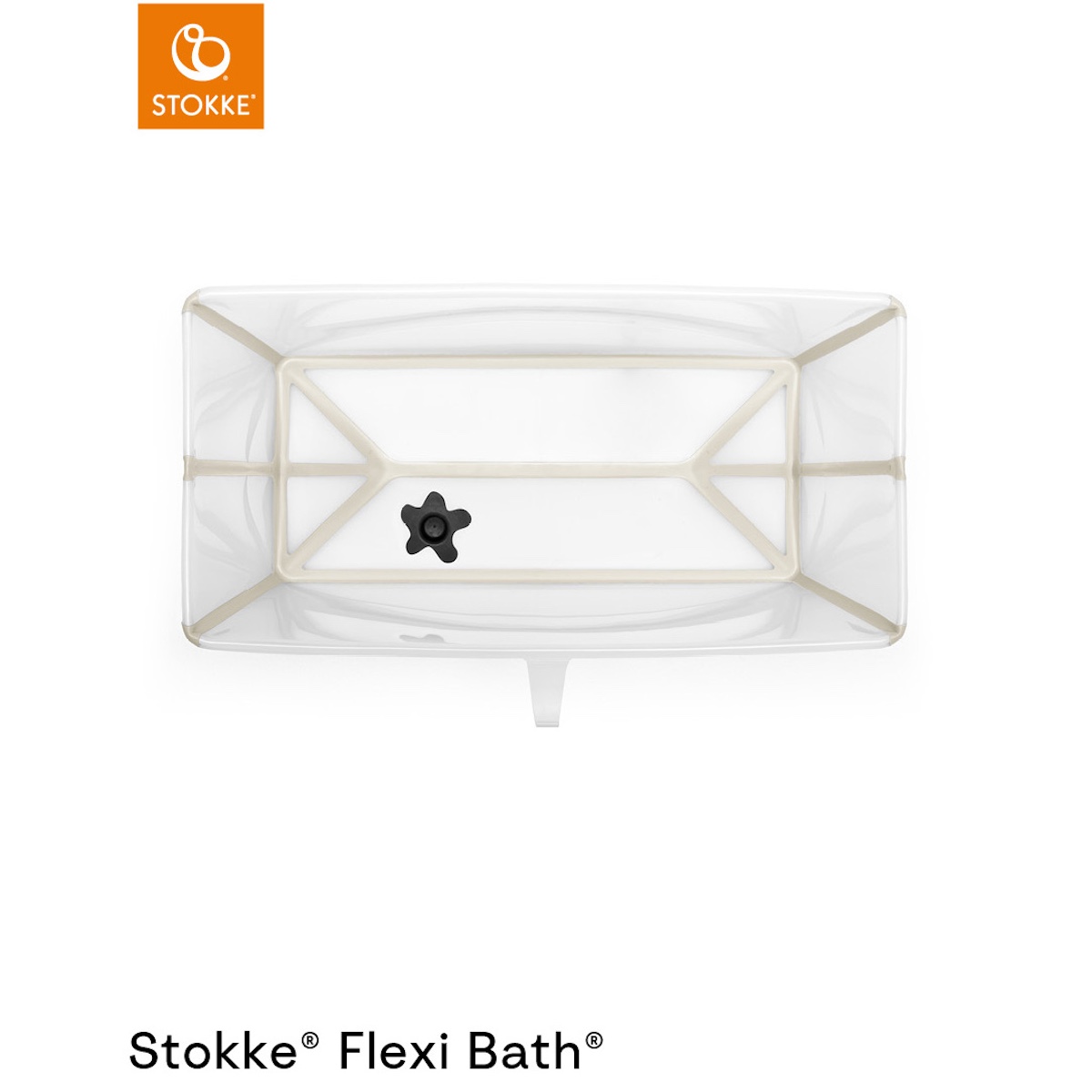 Bañera XL FLEXI BATH Stokke sandy beige