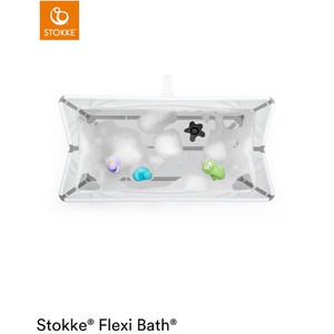 Bañera XL-soporte recién nacido FLEXI BATH Stokke blanco