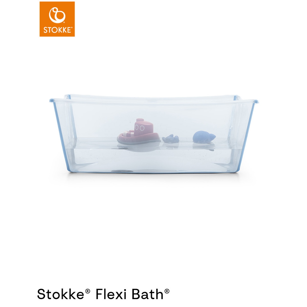 Bañera XL-soporte recién nacido FLEXI BATH Stokke ocean blue