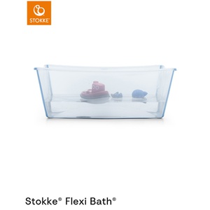 Bañera XL-soporte recién nacido FLEXI BATH Stokke ocean blue