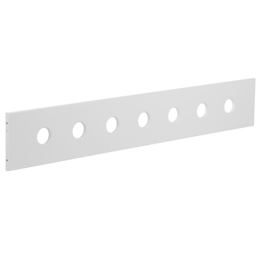 Barrera delantera 3/4 Cama 90x200 WHITE Flexa blanca