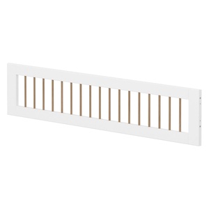Barrera seguridad 3/4 barras NOR Flexa blanco-roble