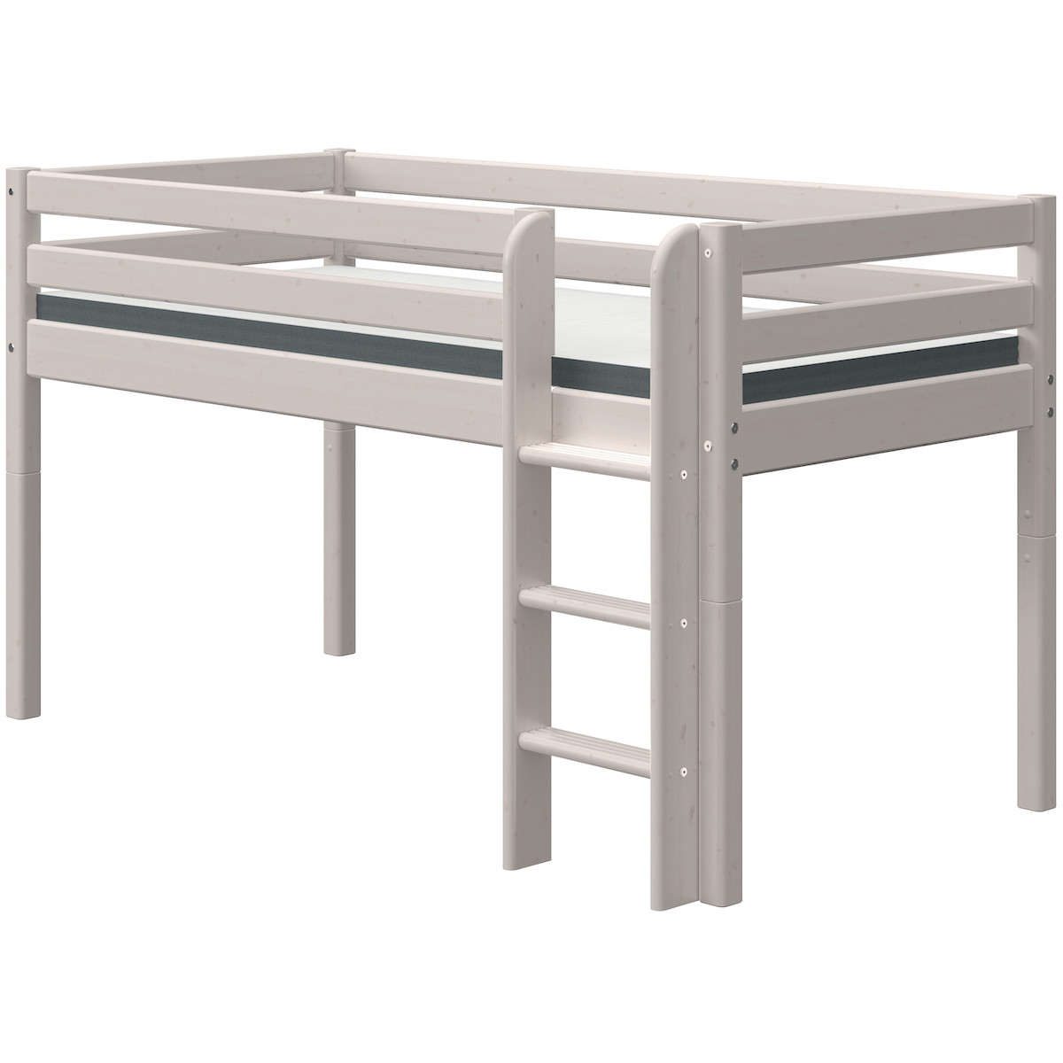Barrera seguridad 3/4 cama 200cm CLASSIC Flexa grey washed
