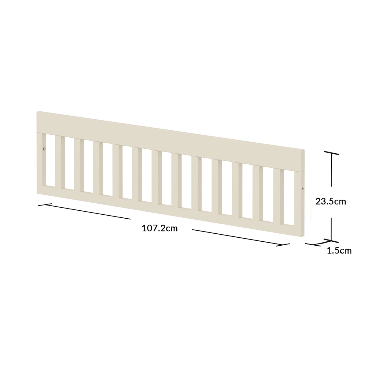 Barrera seguridad 70x120cm NOVA Flexa crema