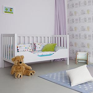 Barrera seguridad cuna-cama DESTYLE de Breuyn haya blanco