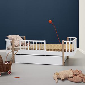Barrera seguridad WOOD  Oliver Furniture blanco