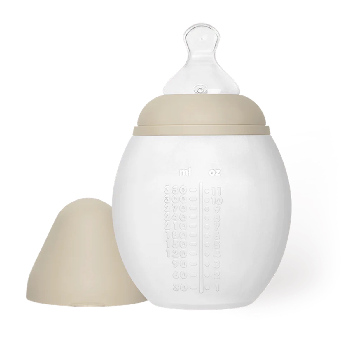 Biberón anticólicos 330ml Elhée sand
